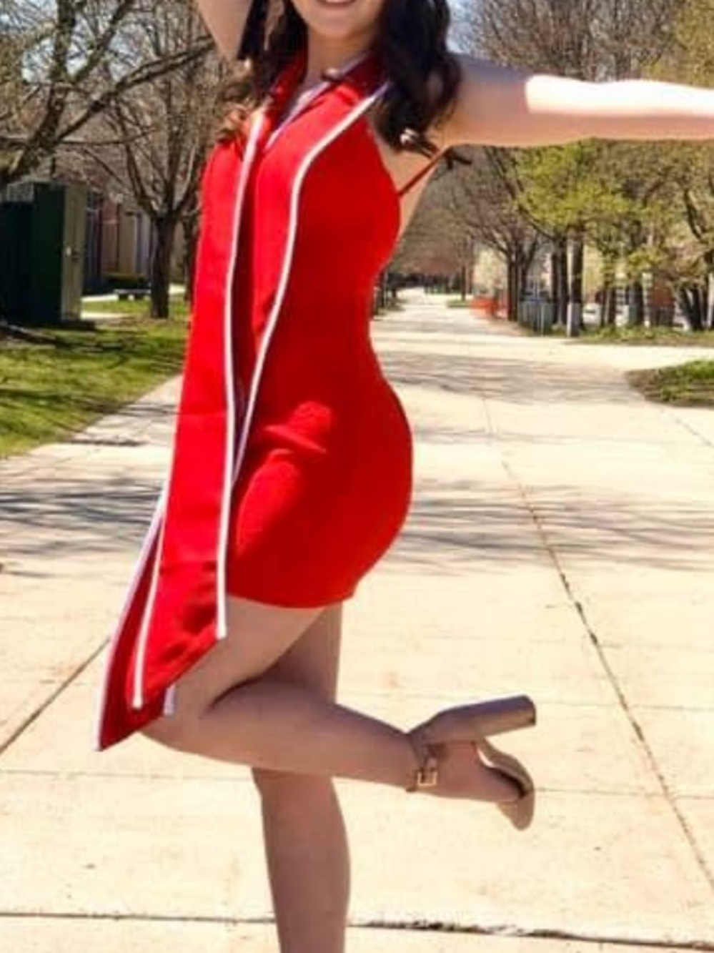 Lulus Red Bodycon Dress